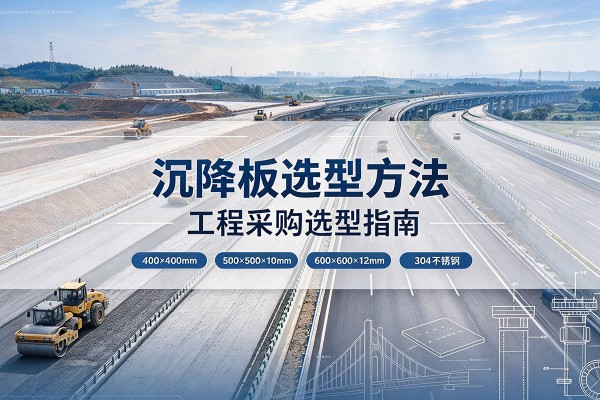 禹王台沉降板选择方法
