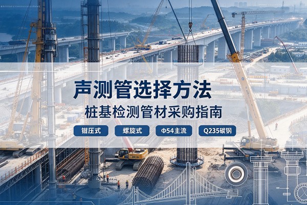 禹王台声测管选型标准
