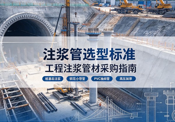 禹王台注浆管选型标准